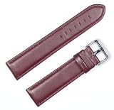 Panerai Style Glove Leather Watchband Brown 14mm Watch band by deBeer Panerai Style Glove Leather Watchband Brown 14mm Watch band - by deBeer