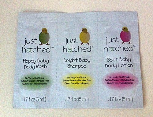 Just Hatched Try and Travel Triple Sample Packet (4 Pack)