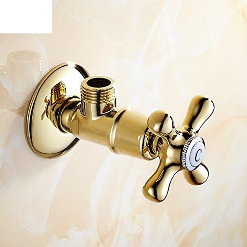 Full Copper Triangle valve thickening/Lengthen/Valve/Continental Gold/Explosion-proof three-way valve/Horoscopes valve-B