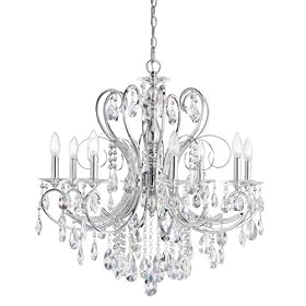 Kichler Lighting 1013CH 8 Light Marcalina Chandelier, Chrome