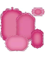 Art and Craft Supply: Spellbinders S5-159 Decorative Elements Imperial Gold Labels 4-Die Templates - Spellbinders Paper Arts, LLC