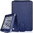CaseCrown Regal Flip Vertical Case (Blue) for Amazon Kindle Touch (3G) e-Reader