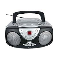 NAXA Electronics NPB-237 Portable CD Player with AM/FM Stereo Radio