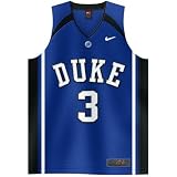 Nike Duke Blue Devils #3 Royal Blue Tackle Twill Basketball Jersey