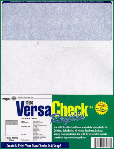 G7 - Blank checks - Letter A Size (8.5 in x 11 in) - 250 pcs.