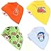 Zippy Fun Baby Bandana Drool Bibs (4 Pack Gift Set) Retro Cool