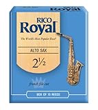 Reeds - Rico Royal Alto Saxophone 2.5