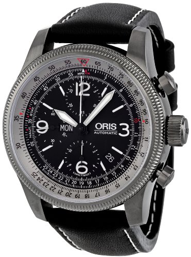 Oris Mens 675 7648 4264LS Big Crown X1 Calculator Black Dial Watch