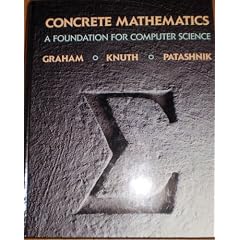 Concrete Mathematics: Foundation for Computer Science