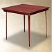 Kitchen & Housewares : Stakmore Folding Table - Straight Edge