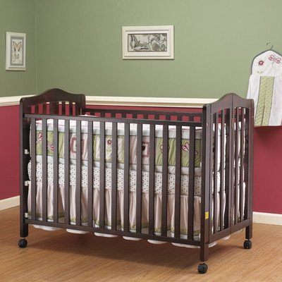 The Orbelle Full-size Folding Crib Cherry On Sale