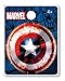 Marvel Captain America Logo Single Button Pin