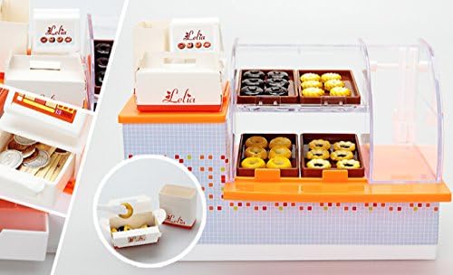 Otulet Dollhouse Doll Princess Cake Store Bakery Shop Kids Toy Playsets Gift Set for Girl