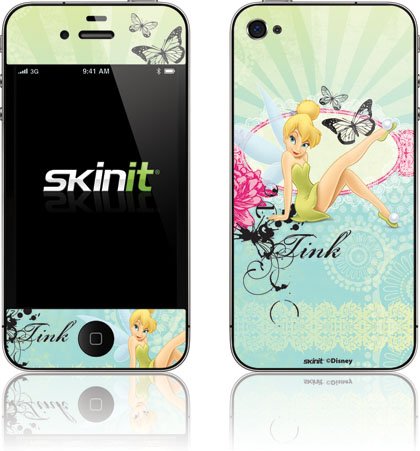Skinit Protective Skin for iPhone 4/4S - Pretty Tinkerbell