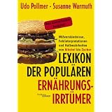 Lexikon der popul�ren Ern�hrungsirrt�mervon "Udo Pollmer"
