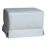 Baby : Gingham Ottoman- Blue