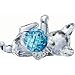 Swarovski Crystal Silver Kitten Lying