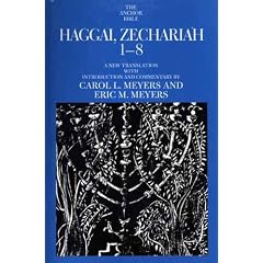 Haggai, Zechariah 1-8 (The Anchor Yale Bible Commentaries)