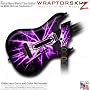 Lightning Purple WraptorSkinz Skin fits Guitar Hero World Tour Guitar for XBOX 360 and PS3 (GUITAR NOT INCLUDED)