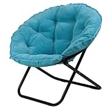 Dish Chair, Small Wale Corduroy - Blue