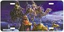 And Wise Men Came - Christian Decor Art Print - License Plate Tag By Tom duBios From Airstrike