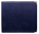 Pioneer 12-Inch-By-12-Inch Sewn Oxford Cover Scrapbook Binder, Navy Blue