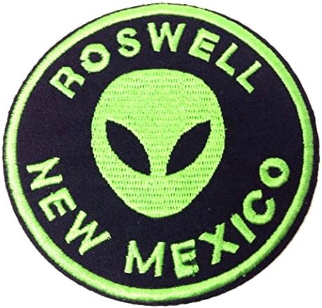 Roswell New Mexico UFO Round Patch 3.5" [Office Product]