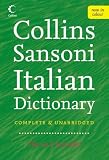 Collins Sansoni Italian Dictionary: Complete & Unabridged