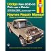 Dodge D50 Pickup & Raider  '79'93 (Haynes Manuals)
