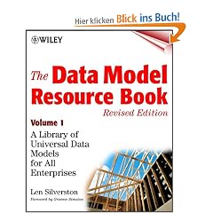 The Data Model Resource Book: A Library of Universal Data Models for All Enterprises, Volume 1