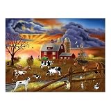 Rustic Dusk Jigsaw Puzzle