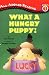 Third Party New : What a Hungry Puppy! (All Aboard Reading, Level 1)