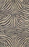 Trans-Ocean Ravella Zebra Black 2033-48 24 X 36 Area Rug