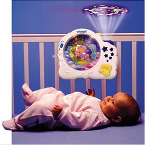 Vtech Nighty Nite Night Nature Light Nursery Crib Soother Boys Girls