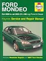 Ford Mondeo Petrol and Diesel Service and Repair Manual: 2000 to 2003 (Haynes Service and Repair Manuals)