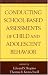 Conducting School-Based Assessments of Child and Adolescent Behavior