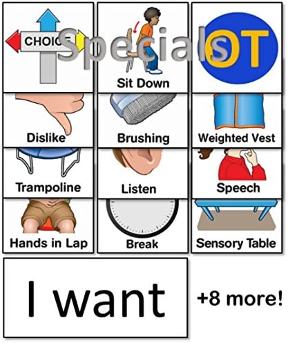 SchKIDules Activity Magnet: 48 Pc Special Needs Accessory Pack