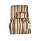 Teen Chair and Matching Pillow- Camouflage Stripe