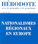 H�rodote n� 95 : nationalismes r�gion...