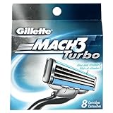 Gillette MACH 3 Turbo Cartridges Hair Removal Products