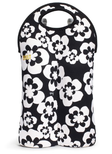 Built Neoprene Two-Bottle Wine Tote - Summer Bloom