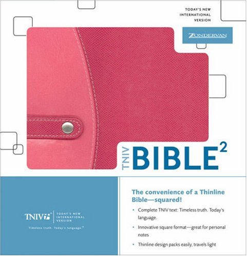 TNIV Thinline Squared Pink/Pink, by Zondervan
