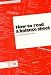 How to Read a Balance Sheet: An Ilo Programmed Book (Ilo354)