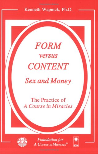 Form versus Content: Sex and Money