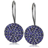 Susan Hanover Designs Glistening Disks Blue Cubic Z