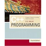 C++ Programming: Program Design Including Data Structures, 4th Edition