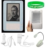 6n1 Non-OEM Amazon Kindle 2 Silicone Skin Case - Blue