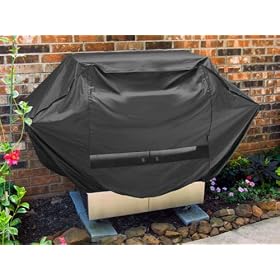 Outdoor Grill Covers : 65 x 30 x 45 BlackGas Grill Covers