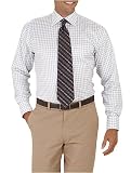 Pronto Uomo Blue and Tan Checked Non-Iron, 100% Cotton Sport Shirt