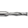 Melin Tool AMG Solid Carbide Square Nose End Mill, General Purpose, Uncoated (Bright) Finish, Single Cut, 2 Flutes, Center Cutting